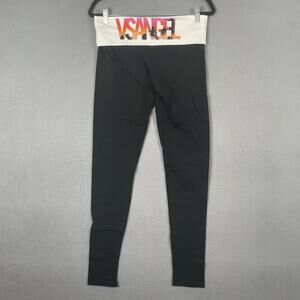 Victoria's Secret Leggings Womens Medium VS Angel Fold Over Yoga Pants Athletic